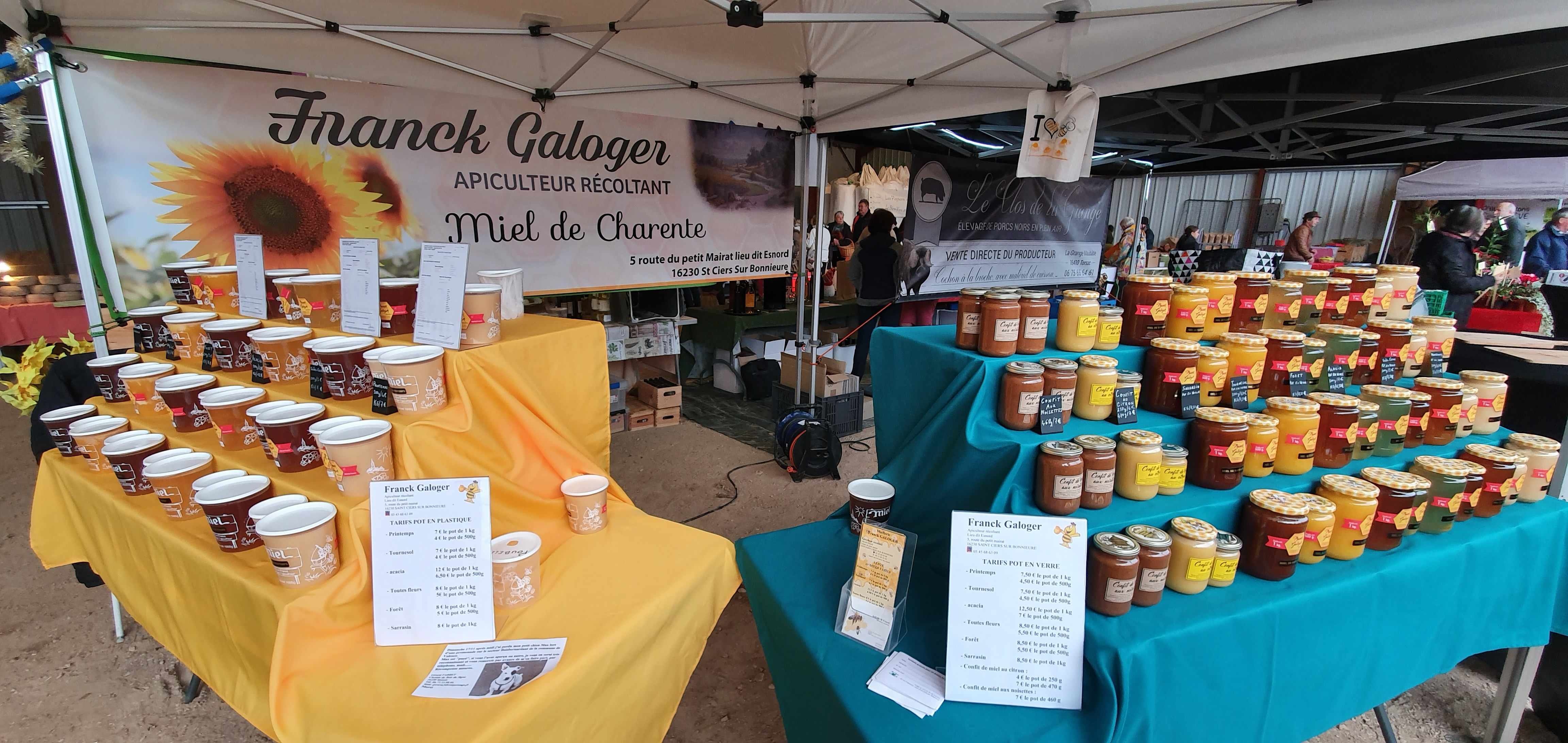 Marché Agritonus le samedi 11 octobre à St-Ciers/Bonnieure